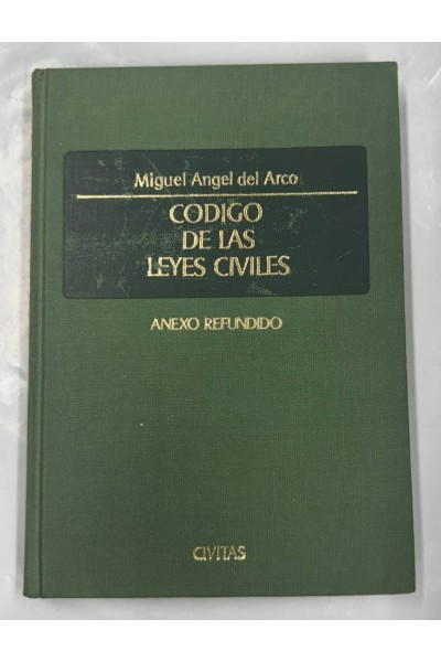 CODIGO DE LAS LEYES. ANEXO REFUNDIDO.